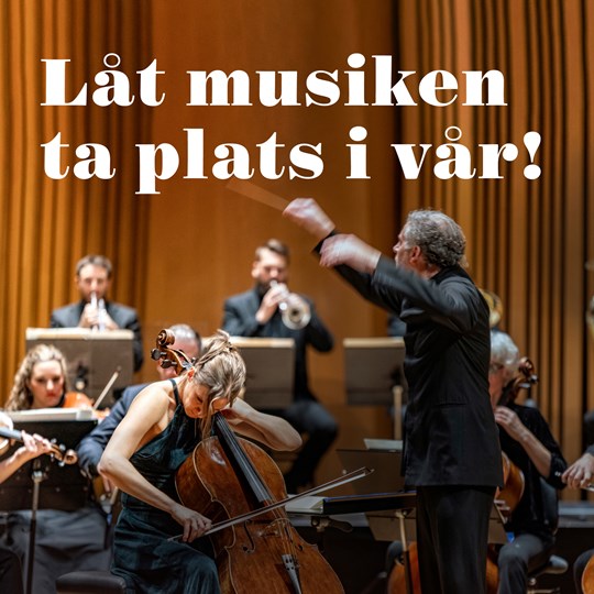 Låt musiken ta plats i vår!