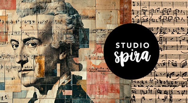 Affischbild Studio Spira Mozart och operorna
