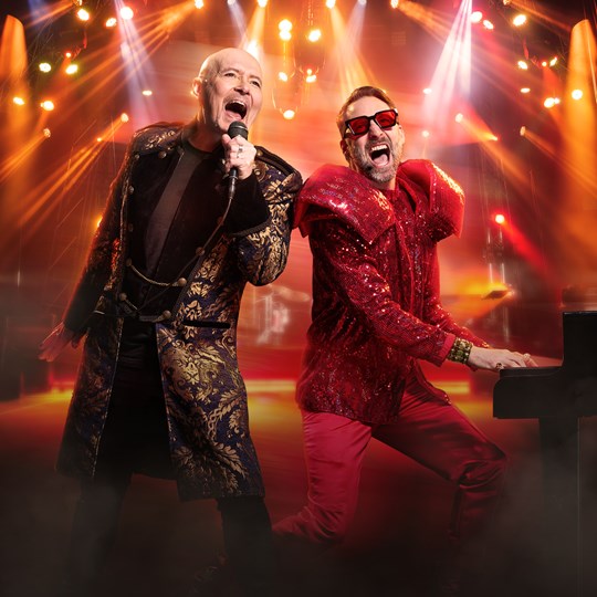 Elton John meets Freddie Mercury