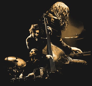 Affischbild för jazzkonserten "Jazz Sabbath".