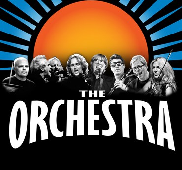 Affischbild för konserten "The Orchestra". 