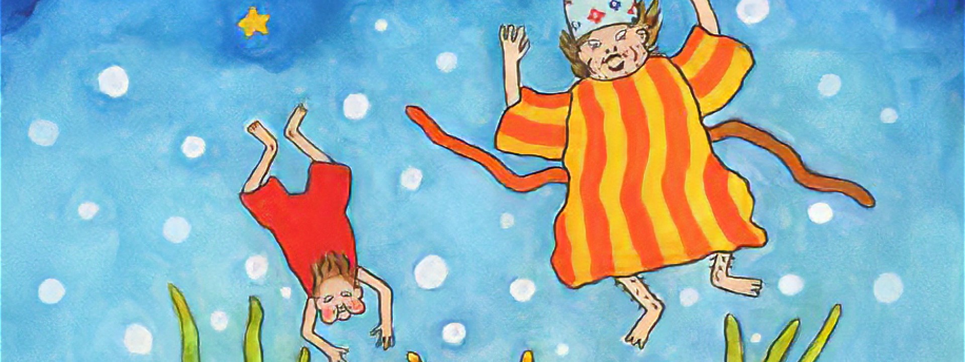 Affischbild för "Det kommer tigrar" på Kulturhuset Spira 1 februari. 