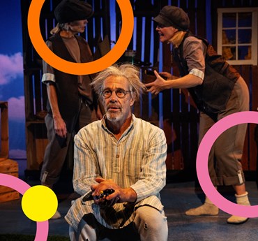 Affischbild för familjeföreställningen Hattjakten under Kulturlov.