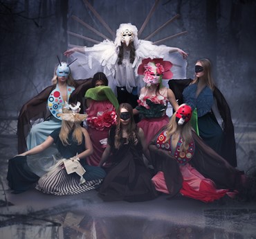 Affischbild för Kulturskolans föreställning Ekocid.