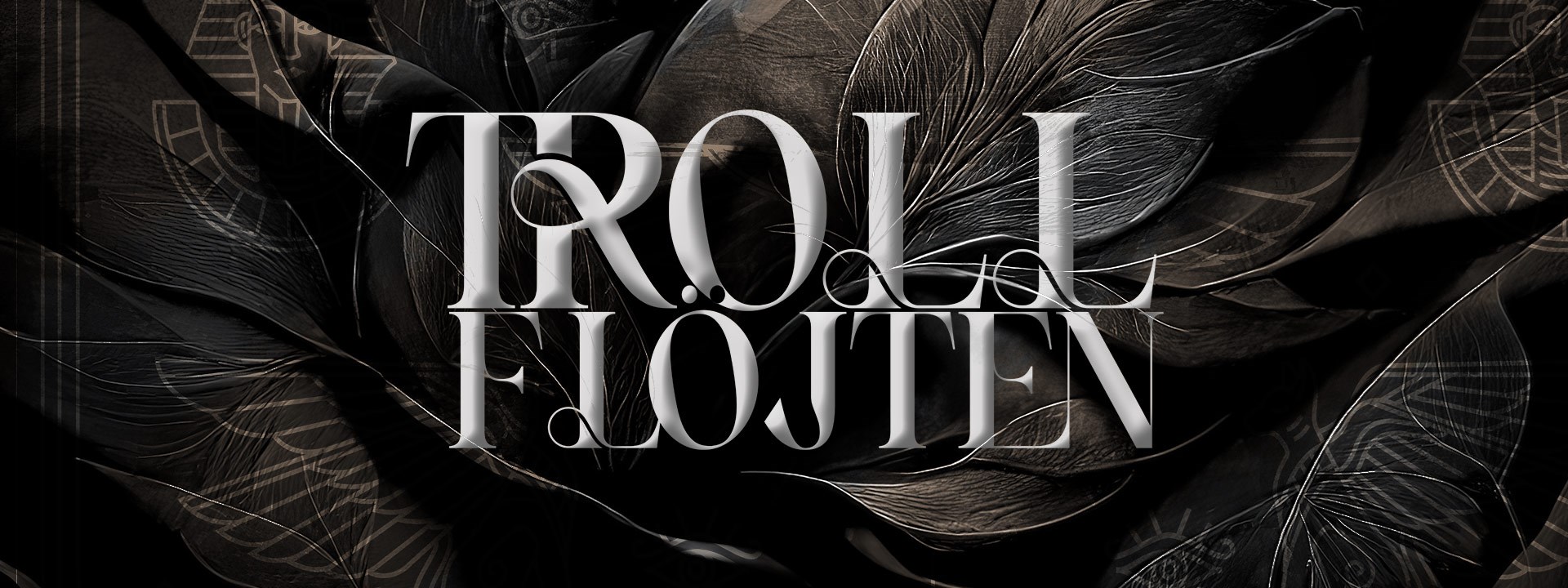 Affischbild för den konsertanta operan "Trollflöjten".