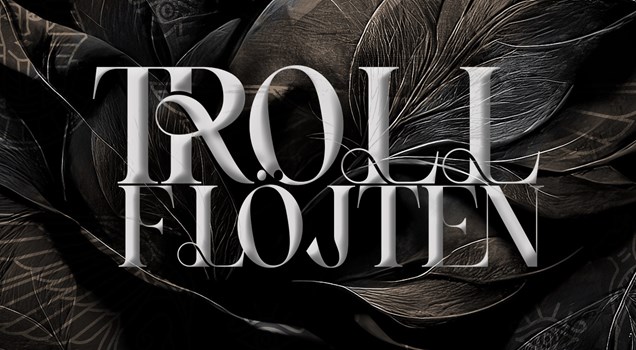 Affischbild för den konsertanta operan "Trollflöjten".